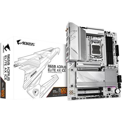 Gigabyte B650 Aorus Elite AX ICE DDR5 AMD AM5 ATX Motherboard