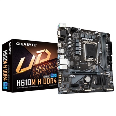 Gigabyte H610M H DDR4 Intel 12th Gen microATX Motherboard