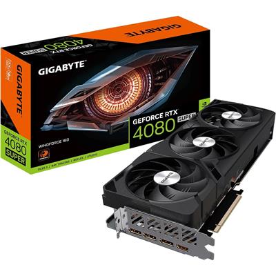 Gigabyte GeForce RTX 4080 Super Windforce V2 16G Graphics Card, 3X WINDFORCE Fans, 16GB 256-bit GDDR6X, Video Card