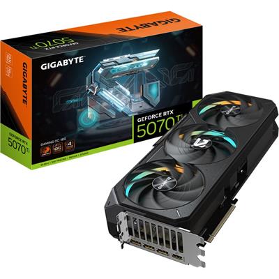 Gigabyte GeForce RTX 5070 Ti Gaming OC 16GB GDDR7 256 bit Graphics Card