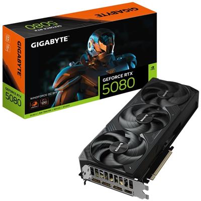 Gigabyte GeForce RTX 5080 Windforce OC SFF 16GB GDDR7 256 bit Graphics Card