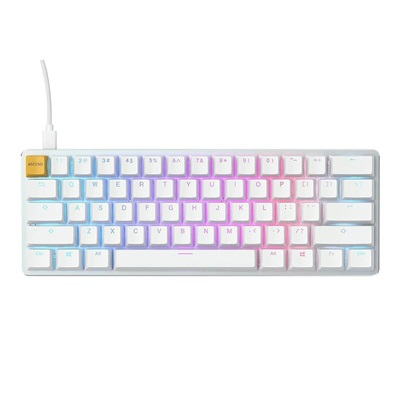 (Color Options) Glorious GMMK Compact RGB PreBuilt Modular Mechanical Gaming Keyboard