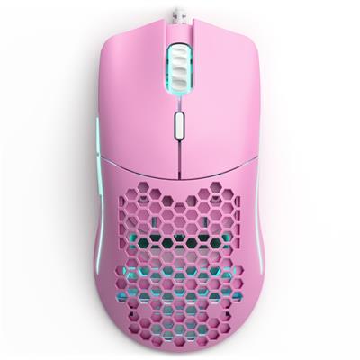 Glorious Model O Minus RGB Wired Gaming Mouse - Matte Pink