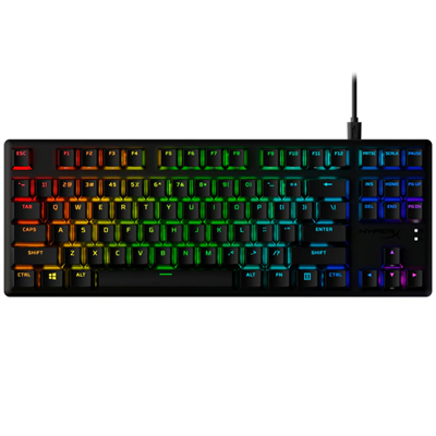 HyperX Alloy Origins Core PBT TKL RGB Mechanical Gaming Keyboard - Red Switches