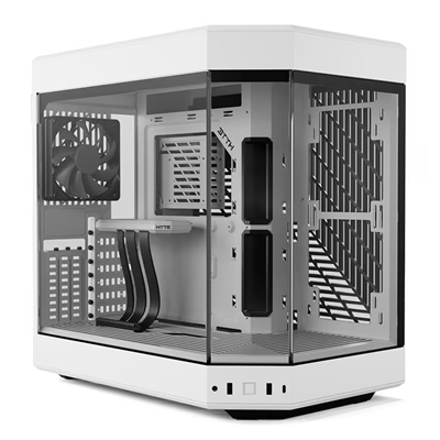 Hyte Y60 Modern Aesthetic Mid-Tower ATX Gaming Case - Snow White (Free Delivery)