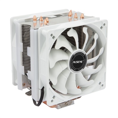 Alseye Silicone S120D Air CPU Cooler - White - Free Delivery