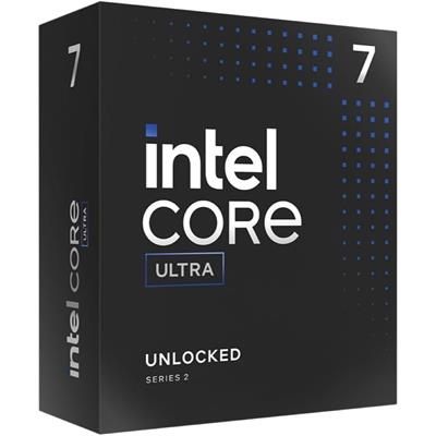 Intel Core Ultra 7 265K Desktop Processor - 20 cores (8 P-cores + 12 E-cores) up to 5.5 GHz