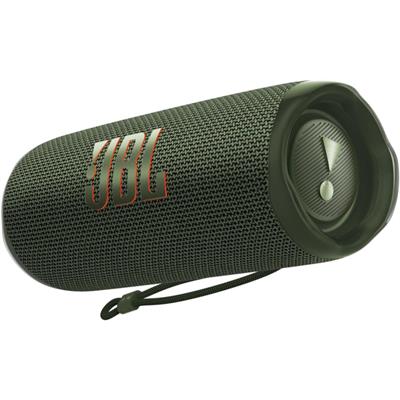 JBL Flip 6 - Portable Bluetooth Speaker, Powerful Sound and Deep Bass, IPX7 Waterproof, 12 Hours of Playtime, JBL PartyBoost for Multiple Speaker Pairing for Home, Outdoor and Travel (Green)