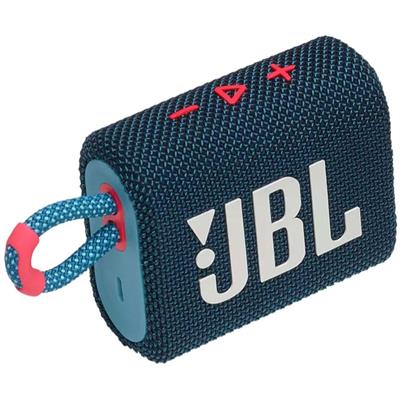 JBL Go 3 Portable Waterproof Speaker - Blue Rose