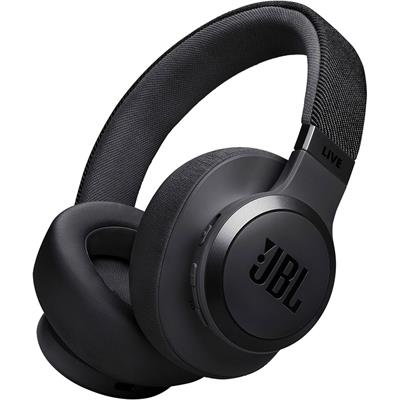 JBL Live 770NC Wireless Over-Ear Noise Cancelling Headphones - Black