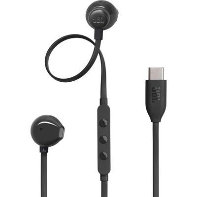 JBL Tune 305C USB-C Headphones - Black