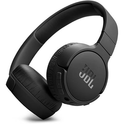 JBL Tune 670NC Adaptive Noise Cancelling Wireless On-Ear Headphones - Black