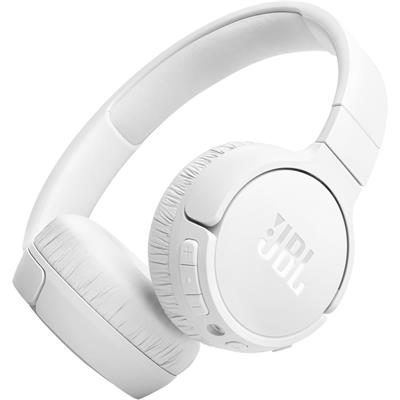 JBL Tune 670NC Adaptive Noise Cancelling Wireless On-Ear Headphones - White