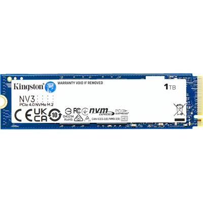 Kingston NV3 1TB M.2 2280 NVMe SSD, PCIe 4.0 Gen 4x4, Up to 6000 MB/s