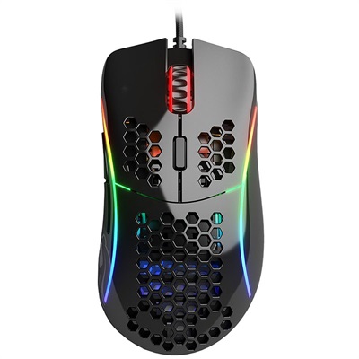 Glorious Model D Minus Lightweight RGB Gaming Mouse - Glossy Black