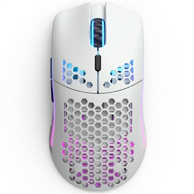 Glorious Model O Minus Wireless Lightweight RGB Gaming Mouse - Matte White