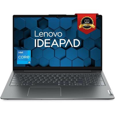 Lenovo IdeaPad 5 15IAL7 Laptop - Intel Core i5-1235U, 16GB Soldered DDR4-3200, 512GB SSD, 15.6" FHD (1920x1080) IPS, NVIDIA GeForce MX550 2GB GDDR6, Backlit, English (UK) Storm Grey, No OS