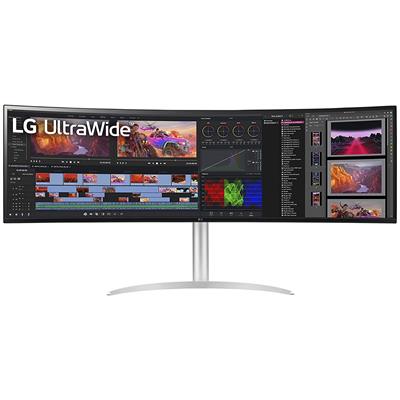 LG 49WQ95C-W - 144Hz 1440p DQHD IPS 49" Curved UltraWide Gaming Monitor