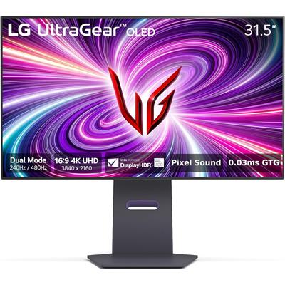 LG UltraGear 32GS95UE-B - 480Hz FHD or 240Hz 4K UHD OLED 32" Gaming Monitor