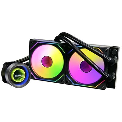 Lian Li Galahad II Trinity SL-INF 240 ARGB AIO 240mm Liquid CPU Cooler - Black