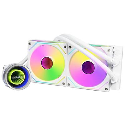 Lian Li Galahad II Trinity SL-INF 240 ARGB AIO 240mm Liquid CPU Cooler - White