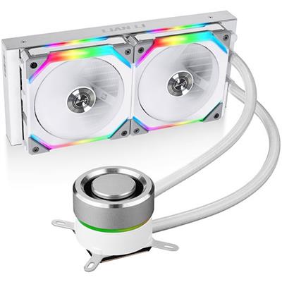 Lian Li Galahad 240 AIO UNI Fan SL120 Edition ARGB 240mm Liquid CPU Cooler - White (Free Delivery)