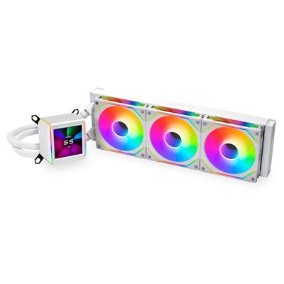 Lian Li Galahad II LCD SL-INF 360 ARGB AIO 360mm Liquid CPU Cooler - White - Free Delivery