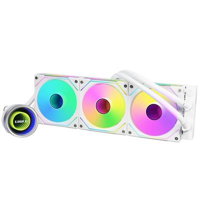 Lian Li Galahad II SL-INF 360 ARGB AIO 360mm Liquid CPU Cooler - White - Free Delivery