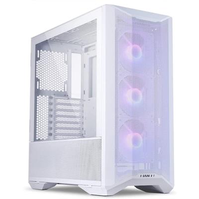 Lian Li Lancool II Mesh RGB Mid-Tower ATX Case - Snow White (Free Delivery)