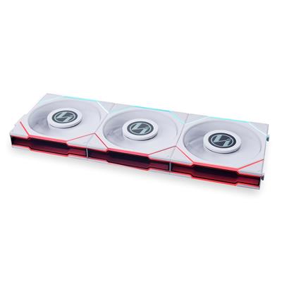 Lian Li UNI Fan TL LCD 120 ARGB Case Fan - Triple Pack - White (Free Delivery)