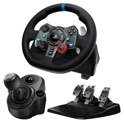 Logitech G29 Driving Force Steering Wheel, Pedal & Shifter