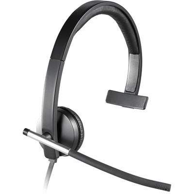 Logitech H650E USB Mono Headset: Enterprise-Grade Audio Quality, Designed and Certified for Business, Cisco Compatible