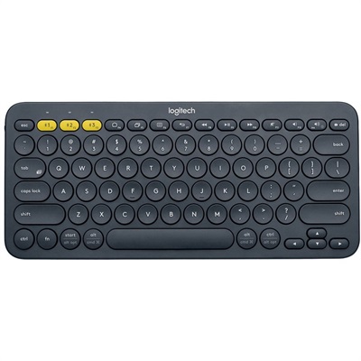 Logitech K380 Multi-Device Bluetooth Wireless Keyboard - Black