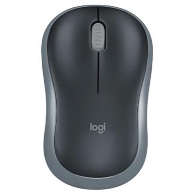 Logitech M185 Compact Wireless Mouse - Grey
