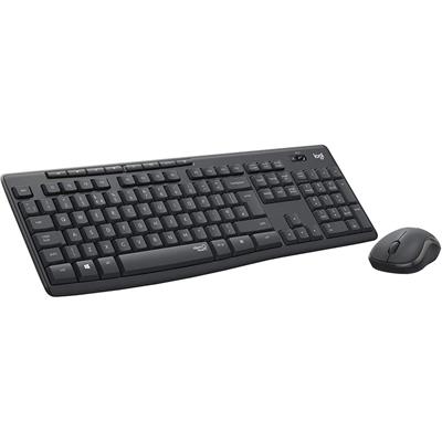 Logitech MK295 Silent Wireless Keyboard Mouse Combo - Graphite