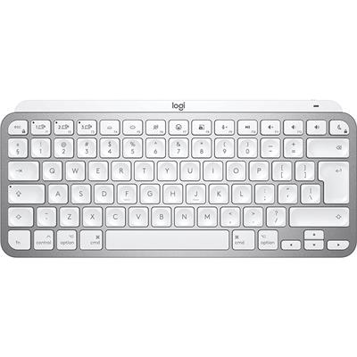 Logitech MX Keys Mini for Mac Minimalist Wireless Illuminated Keyboard - Pale Gray