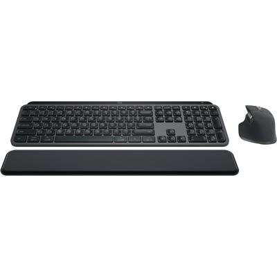 Logitech MX Keys S Combo Wireless Keyboard and Mouse - Graphite