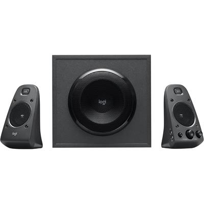 Logitech Z625 Powerful THX Certified 2.1 Speaker System with Optical Input, Black