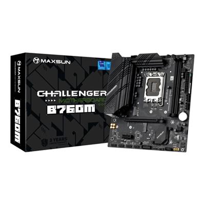 Maxsun Challenger B760M DDR4 Intel 12/13th Gen microATX Motherboard