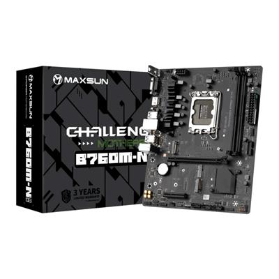 Maxsun Challenger B760M-N D5 Intel 12/13th Gen microATX Motherboard