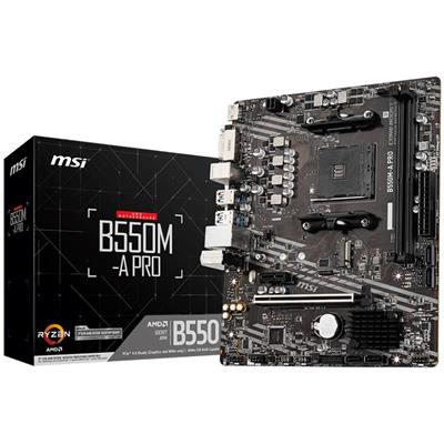 MSI B550M-A Pro AMD AM4 microATX Motherboard