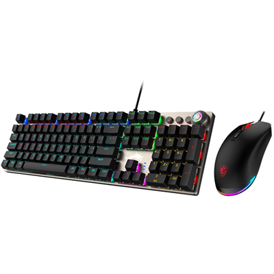 MSI Forge GK310 Combo Keyboard Mouse Wired - Red Switches