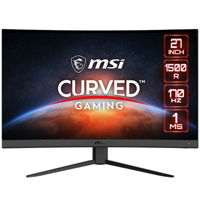 MSI G27CQ4 E2 - 170Hz 2K 1440p WQHD VA 27" Curved Gaming Monitor (Open Box)