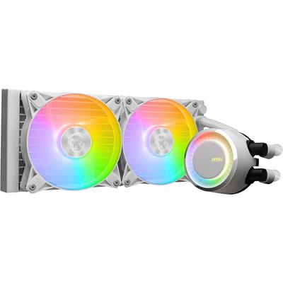 MSI MAG CoreLiquid E240 White ARGB AIO 240mm Liquid CPU Cooler