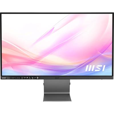 MSI Modern MD271UL 27" Monitor, 3840 x 2160 (UHD), IPS, 60Hz, 4ms, HDMI, DP Port, USB C, Tilt, Silver (Open Box)