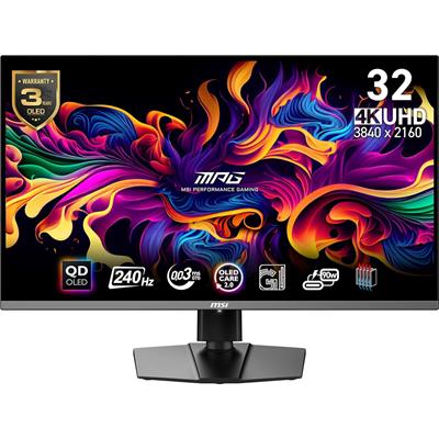 MSI MPG 321URX QD-OLED - 240Hz 4K UHD 32" Gaming Monitor