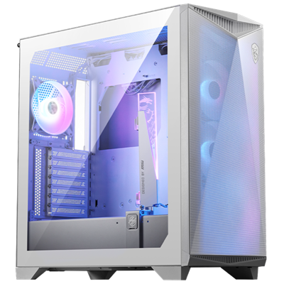 MSI MPG Gungir 300R Airflow White ARGB Mid-Tower ATX Gaming Case