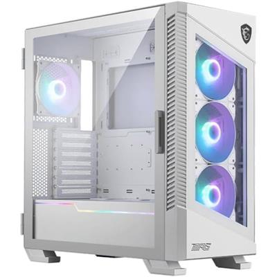 MSI MPG Velox 100R White ARGB Mid-Tower ATX Case