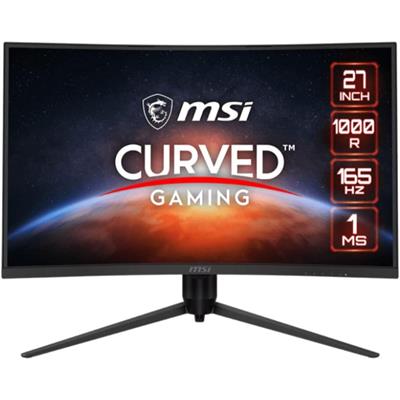 MSI Optix G271CQR - 165Hz 2K 1440p WQHD VA 27" Curved Gaming Monitor (Open Box)