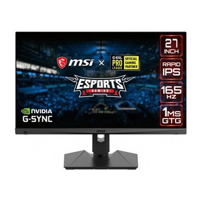 MSI Optix MAG274QRF eSports 27" 16:9 G-Sync 165Hz HDR IPS Gaming Monitor